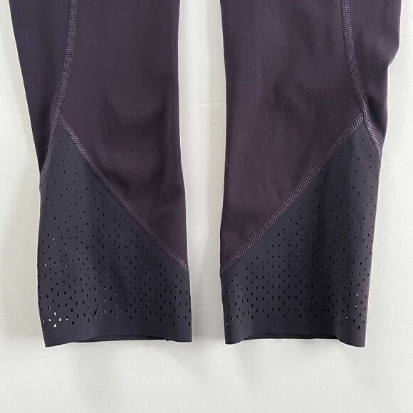 Lululemon Black Grape Purple Anew Crop Luxtreme Legging Size 4 EUC - Picture 9 of 16